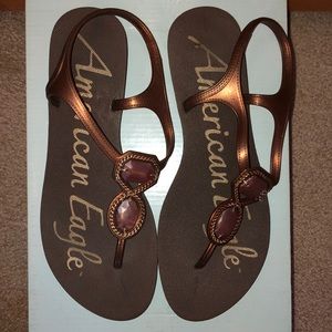 American Eagle Gem sandals